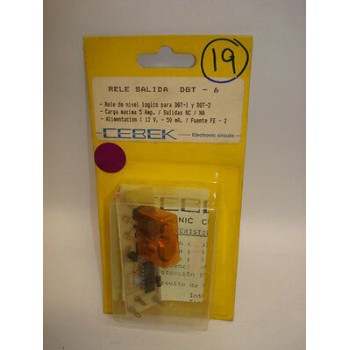 DGT-6 RELAY OUTPUT CEBEK.  RELE SALIDA DGT-6 CEBEK. R19A35