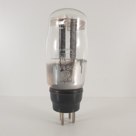 1 X UU5 / 1561 / VU39 / 1W4/500 MULLARD TUBE. BLACK PLATES. 3. CH68