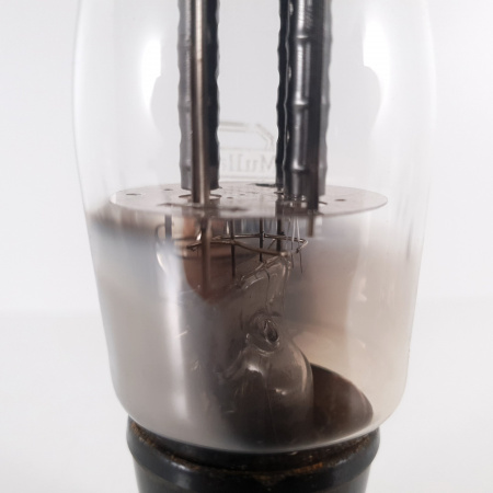 1 X UU5 / 1561 / VU39 / 1W4/500 MULLARD TUBE. BLACK PLATES. 3. CH68