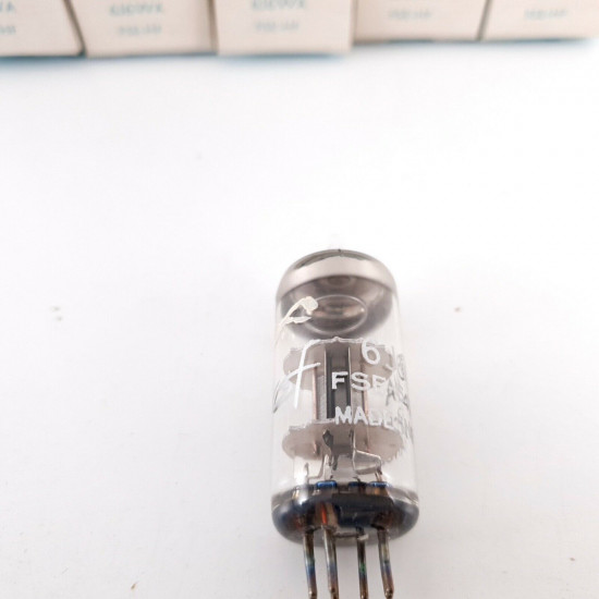 10 X 6J6WA MINIATRON TUBE. BLACK PLATES. COPPER RODS. NOS/NIB AH  ENA