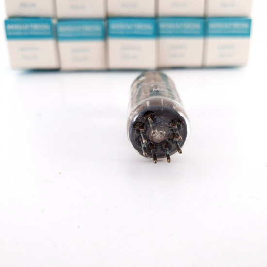 10 X 6J6WA MINIATRON TUBE. BLACK PLATES. COPPER RODS. NOS/NIB AH  ENA