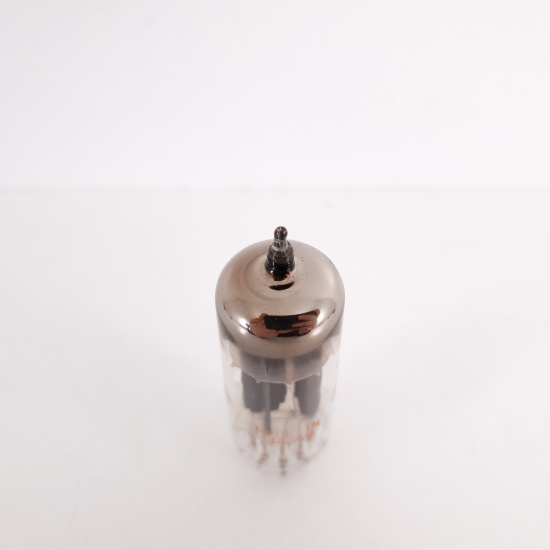 1 X 6CS7 TEN TUBE. NOS. BLACK PLATES....