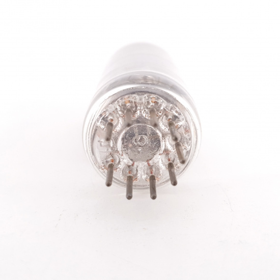 1 X 6CS7 TEN TUBE. NOS. BLACK PLATES....