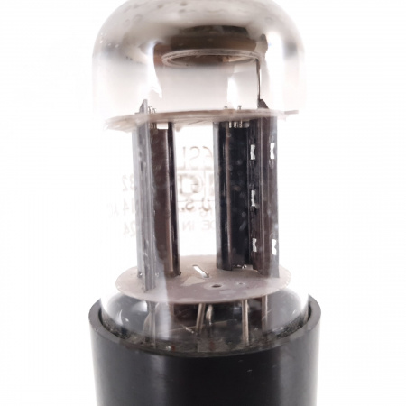 1 X 6SL7GT NCR TUBE. NOS. BLACK PLATES. 3. CH70