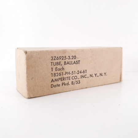 1 X 7H-4B AMPERITE TUBE. NOS. 6. CH70