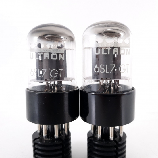 2 x 6SL7GT ULTRON TUBE. NOS MATCHED PAIR. 14. CH70