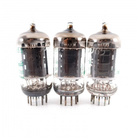 3 X 5965 GE TUBE. BLACK PLATES. D-G. COPPER RODS. NOS/NIB AH  ENA