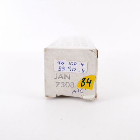 1 X JAN 7308 SYLVANIA TUBE. 90/83%. 34. CH70