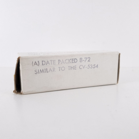 1 X JAN 7308 SYLVANIA TUBE. 90/83%. 34. CH70