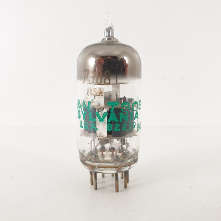 1 X JAN 7308 SYLVANIA TUBE. 90/83%. 34. CH70