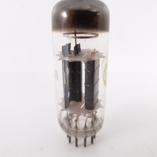 1 X 6CS7 FIVRE TUBE. BLACK PLATES....