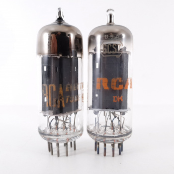 2 X 6CS7 RCA TUBE. MATCHED... 2