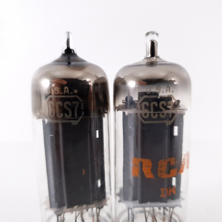 2 X 6CS7 RCA TUBE. MATCHED PAIR. 36. CH70