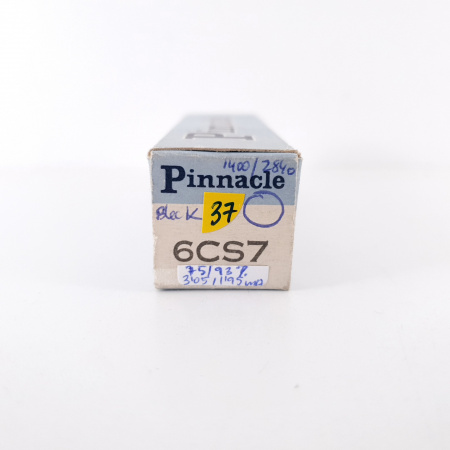 1 X 6CS7 PINNACLE TUBE. BLACK PLATES. COPPER RODS. 75/98%. 37. CH70
