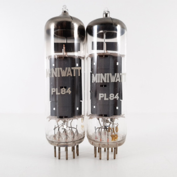 2 X PL84 MINIWATT TUBE....