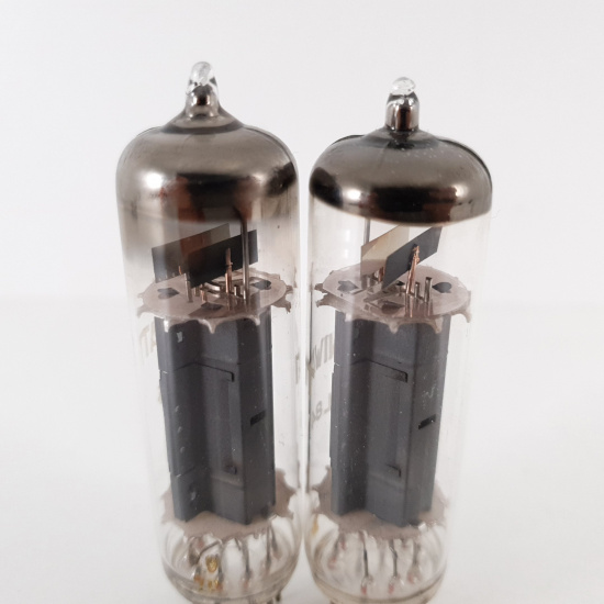 2 X PL84 MINIWATT TUBE. COPPER RODS....