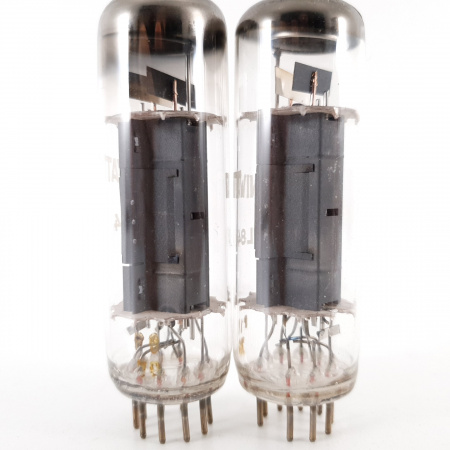 2 X PL84 MINIWATT TUBE. COPPER RODS. MATCHED PAIR. 1. CH71