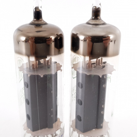 2 X PL84 FIVRE TUBE. COPPER RODS. MATCHED PAIR. 64/64mA. 6. CH71