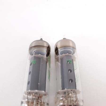 2 X PL84 FIVRE TUBE. COPPER RODS. MATCHED PAIR. 64/64mA. 6. CH71