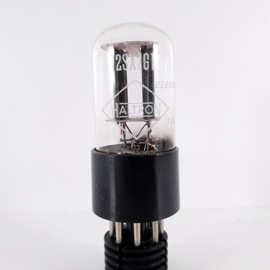 1 X 12SX7GT HALTRON TUBE. RECTANGULAR...