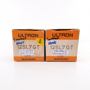 2 X 12SL7GT ULTRON TUBE....