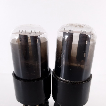 2 X 12SL7GT ULTRON TUBE. SOLID GETTER. SMOKED GLASS. MATCHED PAIR. 2. CH73