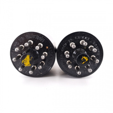 2 X 12SL7GT ULTRON TUBE. CHROME PLATES. SOLID GETTER. MATCHED PAIR. 3. CH73