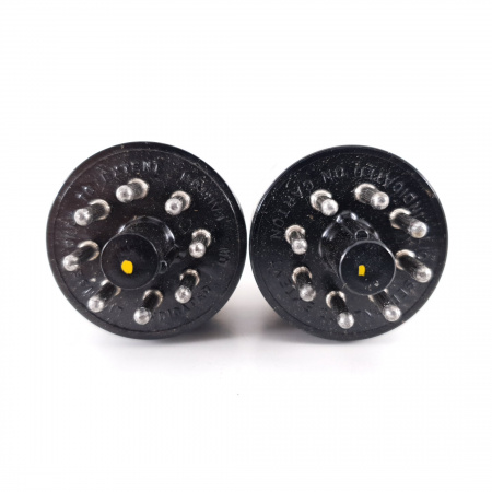 2 X 12SL7GT ULTRON TUBE. CHROME PLATES. SOLID GETTER. MATCHED PAIR. 4. CH73