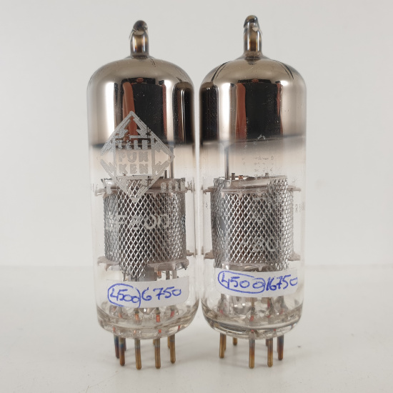 2 X EF800 TELEFUNKEN TUBE. MESH...