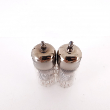 2 X EF800 TELEFUNKEN TUBE. MESH PLATE. MATCHED PAIR. 1. CH74