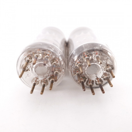 2 X EF800 TELEFUNKEN TUBE. MESH PLATE. MATCHED PAIR. 1. CH74