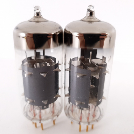 2 X EF800 TRIGON TUBE. GOLD PIN. MATCHED PAIR. 3. CH74