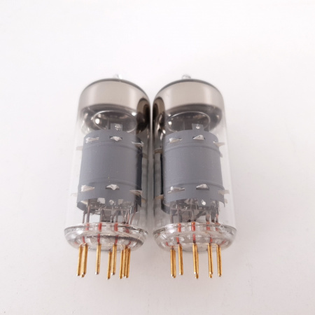 2 X EF800 EDICRON TUBE. GOLD PIN. MATCHED PAIR. 6. CH74
