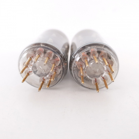 2 X EF800 EDICRON TUBE. GOLD PIN. MATCHED PAIR. 6. CH74