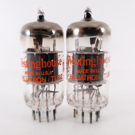 2 X 7643 / E80CF WESTINGHOUSE TUBE....