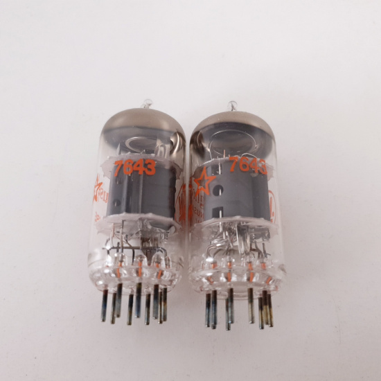 2 X 7643 / E80CF WESTINGHOUSE TUBE....