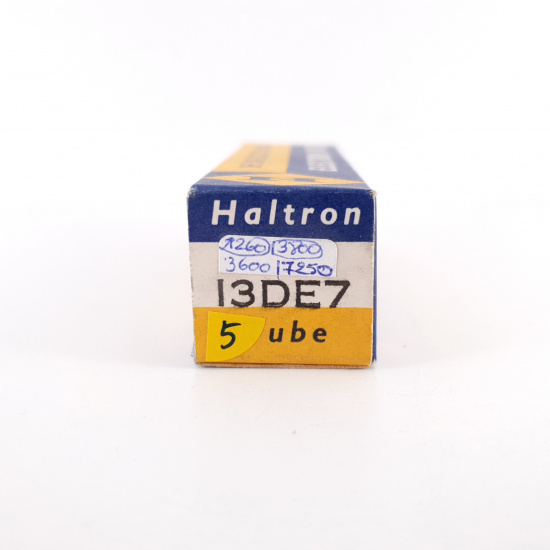 1 X 13DE7 HALTRON TUBE. COPPER RODS. 5. CH76