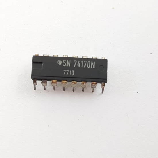 SN74170N TEXAS INSTRUMENTS INTEGRATED CIRCUIT. NOS. 1 PC. C194CU32F19042022