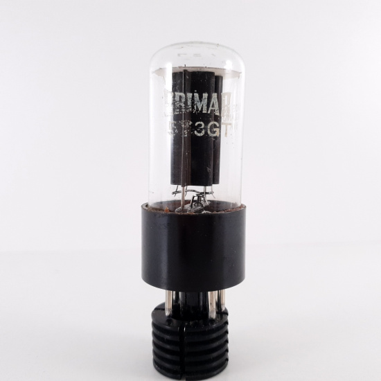 1 X 5Y3GT BRIMAR TUBE. BLACK PLATES....