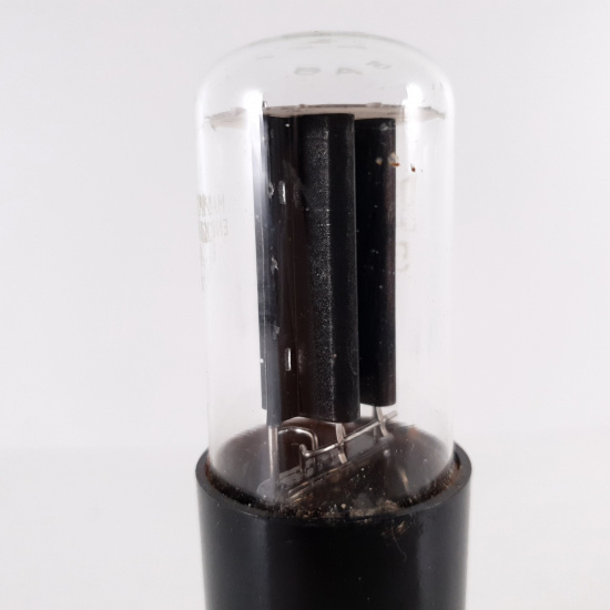 1 X 5Y3GT BRIMAR TUBE. BLACK PLATES....