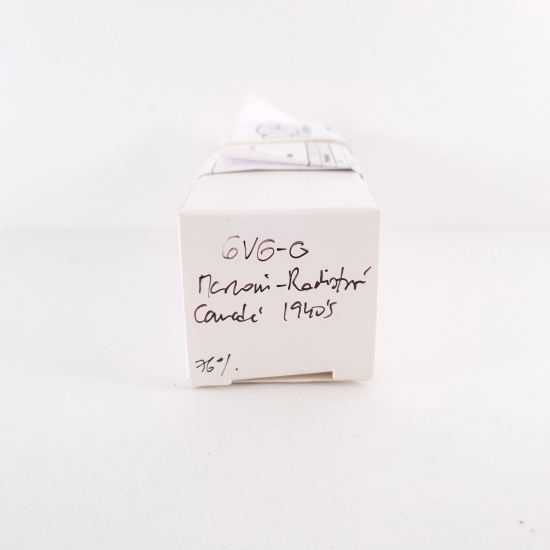 1 X 6V6G WESTINGHOUSE RADIOTRON TUBE....