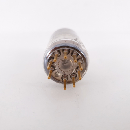 1 X E88C / 8255 SINGLE TRIODE MINIWATT TUBE. 1960s PHILIPS PROD. SQ. GOLD PIN. 145mA/108%. 9. CH78