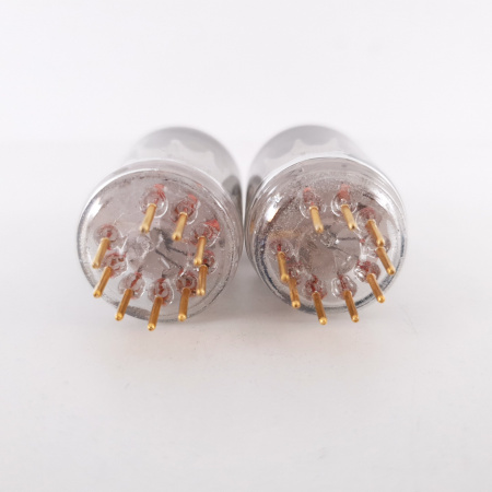 2 X E88C / 8255 SINGLE TRIODE RAYTHEON TUBE. GOLD PIN. 3 MICA. 107/100% MATCHED PAIR. 10. CH78