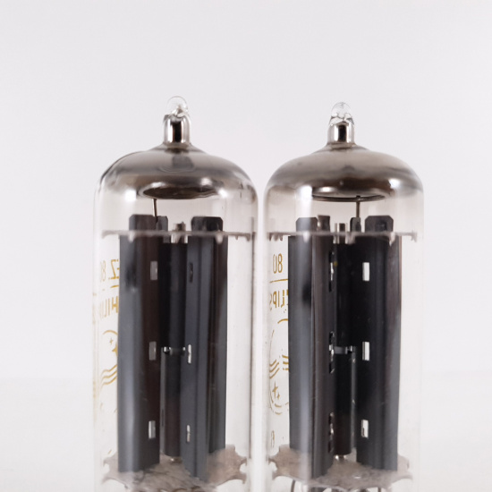 2 X EZ80 PHILIPS TUBE. LA...