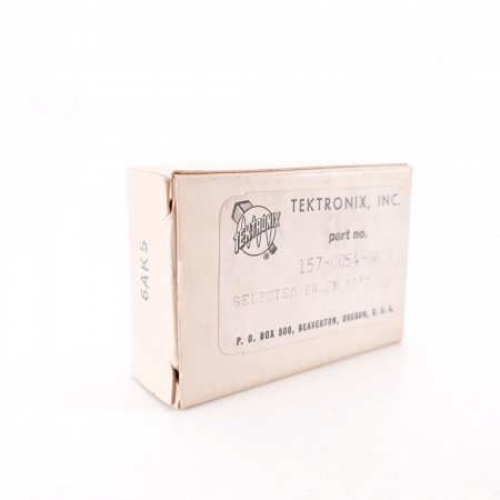 2 X 6AK5 GE TUBE. TEKTRONIX CHECKED. CA ENA