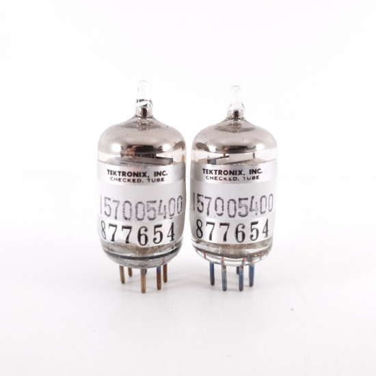 2 X 6AK5 GE TUBE. TEKTRONIX CHECKED....