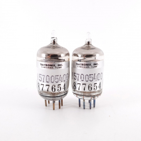 2 X 6AK5 GE TUBE. TEKTRONIX CHECKED. CA ENA