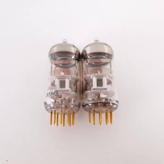 2 X E88C / 8255 SINGLE TRIODE VALVO...