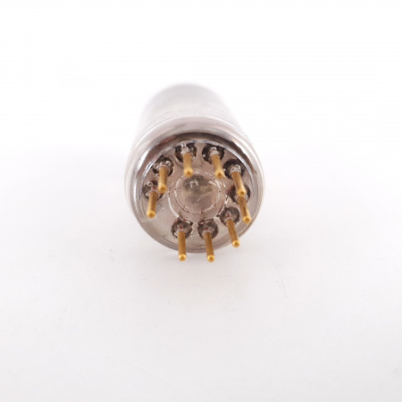 1 X E88C / 8255 SINGLE TRIODE VALVO TUBE. GOLD PIN. 3 MICA.