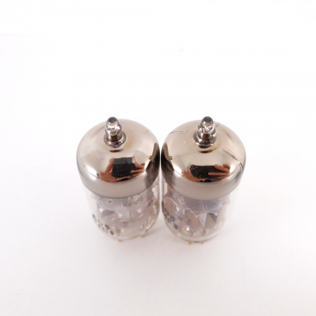 2 X EC88 MAZDA TUBE. 1960s VALVO PROD. GOLD PIN. SOLID GETTER. 86/83%. 14. CH78